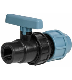Кран шаровый ПЭ 20 х 1/2" вн. AV Engineering AVE1332012F