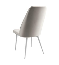 Стул LEONARD M, d08 PLATINUM LUX\белый
