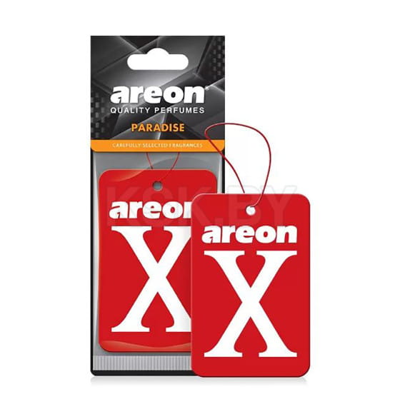 Ароматизатор AREON X VERSION Paradise картонка (ARE-XV18B) 