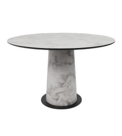 Стол AV 1317, HPL+МДФ, нераздвижной 1200 Виктори натуральный/черный