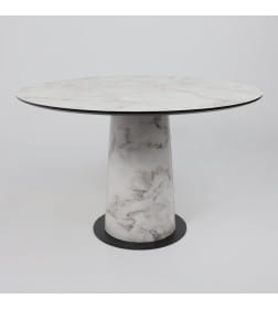 Стол AV 1317, HPL+МДФ, нераздвижной 1200 Виктори натуральный/черный