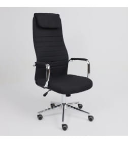 Кресло рабочее BLOOM, ткань, черный