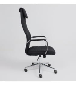 Кресло рабочее BLOOM, ткань, черный