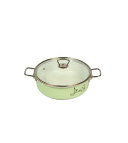 Сотейник "Maestro" салатный 3,0 л (форма цилиндр) Vitross 8SH245S