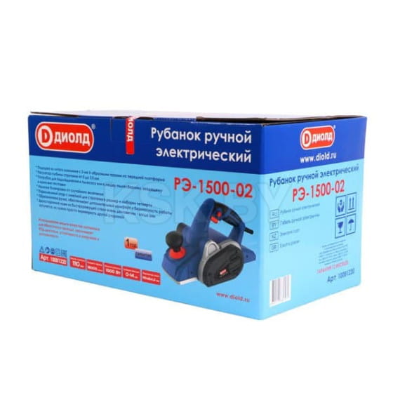 Рубанок электрический (с подставкой) ДИОЛД РЭ-1500-02 (РЭ-1500-02(с подставкой)) 