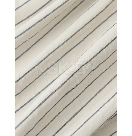 Постельное бельё Этель 2 сп White stripes 180х210 см,220х240 см,50х70-2шт, 100% жатый хлопок, 140 гр/м2 (9446459) 