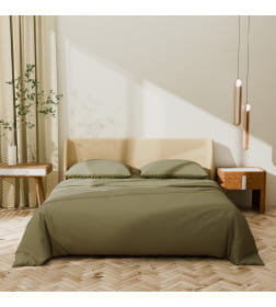 Постельное бельё LoveLife 2сп Ripe olive 175х215см, 200х225см, 50х70см-2шт, 100%хлопок, сатин, 125г/м