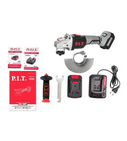 Углошлифмашина аккумуляторная P.I.T. PWS20H-125D/1