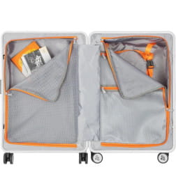 Чемодан на колесах DoubleW 005# (S, белый)