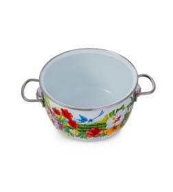 Кастрюля "Tropicana" белоснежный 4,0 л (форма сфера) Vitross 1SC205S