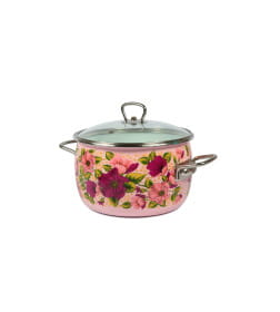 Кастрюля "Violeta" розовый 4,0 л (форма сфера) Vitross 8SC205S