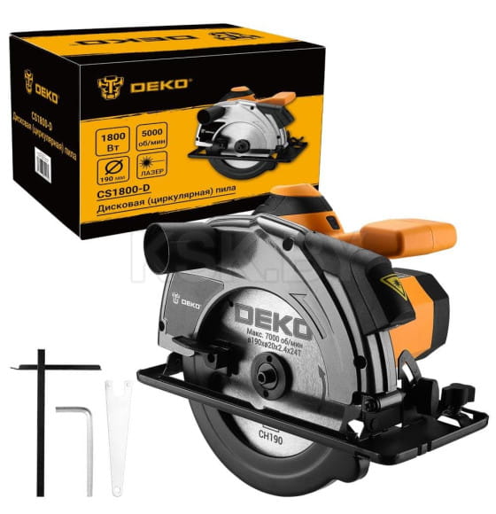 Пила циркулярная DEKO CS1800-D (083-1101) 