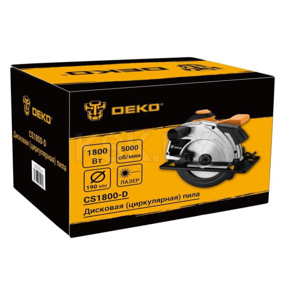Пила циркулярная DEKO CS1800-D (083-1101) 