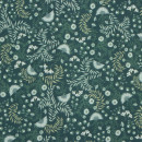 Постельное бельё Этель 1,5 сп Small leaves, 143х215 см, 150х214 см, 50х70 см 2 шт, поплин (9947003) 