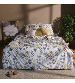 Постельное бельё Этель 2 сп Flora and spring, 175х215 см, 200х220 см,70х70 см -2 шт