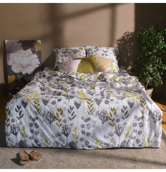 Постельное бельё Этель 2 сп Flora and spring, 175х215 см, 200х220 см,70х70 см -2 шт (7533772) 