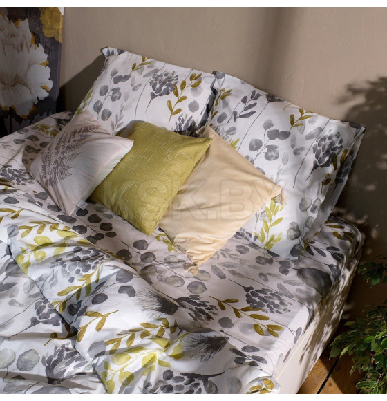 Постельное бельё Этель 2 сп Flora and spring, 175х215 см, 200х220 см,70х70 см -2 шт (7533772) 