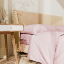 Постельное бельё Этель Евро Pink rose 200х215, 215х240, 50х70+3-2 шт, мако-сатин, 114г/м2 (9144548) 