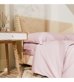 Постельное бельё Этель Евро Pink rose 200х215, 215х240, 50х70+3-2 шт, мако-сатин, 114г/м2
