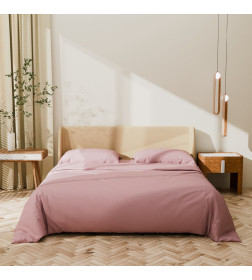 Постельное бельё Этель Евро Pink rose 200х215, 215х240, 50х70+3-2 шт, мако-сатин, 114г/м2