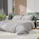 Постельное бельё Этель Евро Tencel 200*220см, 230*245см, 50*70см-2шт, цвет светло-серый (10655065) 