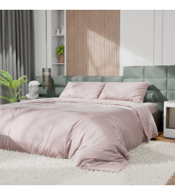 Постельное бельё Этель 2сп Tencel 180*210см, 220*245см, 50*70см-2шт, цвет пудра
