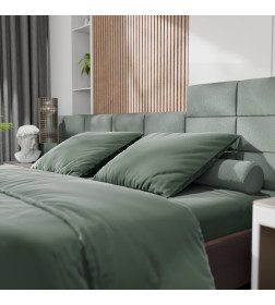Постельное бельё Этель 2сп Tencel 180*210см, 220*245см, 50*70см-2шт, цвет оливковый