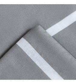 Постельное бельё Этель Дуэт Gray stripes 143х215см-2шт,220х240см,70х70см-2шт, 100% хлопок, поплин