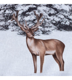 Постельное бельё Этель 1.5 сп Snow forest 143х215 см, 150х214 см, 70х70 см - 2 шт, поплин