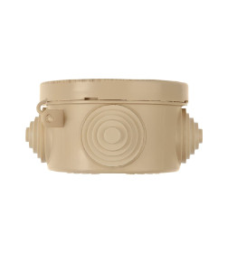 Коробка распаячная ОП 65х40 мм, крышка, "ЭКО" (сосна), IP54, 4 входа TDM SQ1401-0701