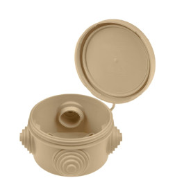 Коробка распаячная ОП 65х40 мм, крышка, "ЭКО" (сосна), IP54, 4 входа TDM SQ1401-0701