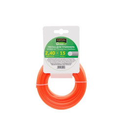 Леска 2.4 мм х 15 м сечение круг STARTUL GARDEN ST6053-24