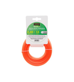 Леска 2.4 мм х 15 м сечение шестигранник STARTUL GARDEN ST6050-24