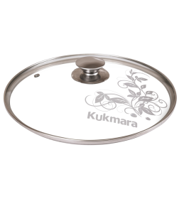 Крышка стеклянная 26 см Kukmara с26т112