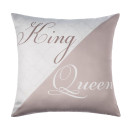 Постельное бельё «Этель» 2 сп King&Queen 175*215 см,200*215 см,50*70+4 см - 2 шт (4695909) 