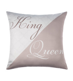 Постельное бельё «Этель» 2 сп King&Queen 175*215 см,200*215 см,50*70+4 см - 2 шт