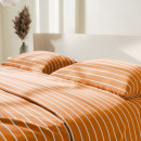 Постельное бельё Этель Евро Mustard stripes 200х217см, 220х240см, 70х70см-2 шт, 100% хлопок,поплин (6632201) 