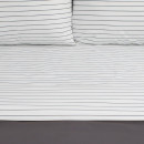 Постельное бельё Этель 1.5сп Stripes: grey, 143х215см, 150х214см, 50х70см-2 шт, перкаль,114 г/м2 (9888827) 