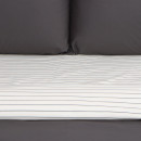 Постельное бельё Этель 1.5сп Stripes: grey, 143х215см, 150х214см, 50х70см-2 шт, перкаль,114 г/м2 (9888827) 