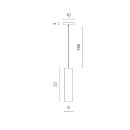 Светильник подвесной Divinare COTTERO 2212/33 SP-5 (2212/33 SP-5) 