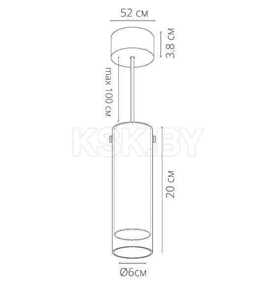 Светильник подвесной точечный Arte Lamp LAZIO A5367SP-1SS (A5367SP-1SS) 