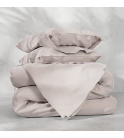 Постельное бельё Этель Дуэт Tencel 155*210см-2шт, 230*245см, 50*70см-2шт, цвет бежевый