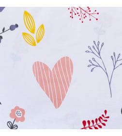 Постельное белье "Этель" евро Flower garden 200 *217 см, 220*240 см, 70*70 см -2 шт