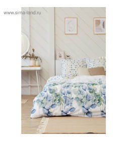 Постельное бельё «Этель» Евро Eucalyptus 200х217 см, 240х220 см, 70х70 см - 2 шт