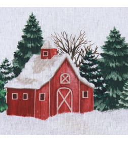 Постельное бельё "Этель" Winter ranch евро 200х217 см,220х240 см,70х70 см -2 шт,поплин 125 г/м2