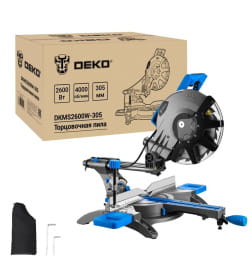 Пила торцовочная DEKO DKMS2600W-305 Laser