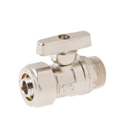 Кран шаровый 16(2.0) х (М20 х 1.5) для AVE134 AV Engineering AVE155014