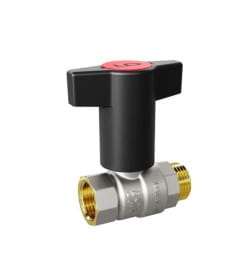 Кран шаровый 1/2" вн.-нар. Т-рукоятка LD LD.47.342.15