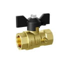 Кран шаровый для манометра 1/2" вн.-вн. бабочка 2М LD LD.44.342.15.20 (LD.44.342.15) 