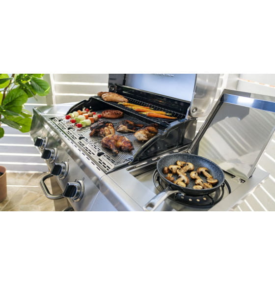 Гриль газовый Nexgrill Evolution Infrared 4B + 1B, черный (720-0830HK) 